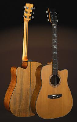 China Deluxe Gitarre festes Holz Zeder Soems/Weinlese-hölzerne Akustikgitarre TP-AG57 zu verkaufen