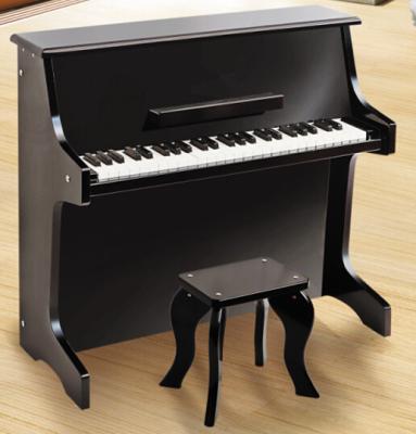 China 49 Key Mini Upright Toy Wooden Piano With Stool For Children for sale