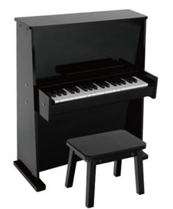 China Antique Simple 37 Key Upright Mini Toy Wooden Piano Black / White U37B for sale