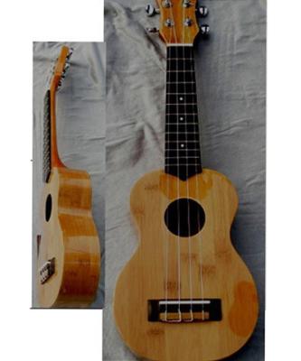 China replacement string Bamboo Wood Hawaii Guitar Ukulele with Nato neck AGUL18 for sale