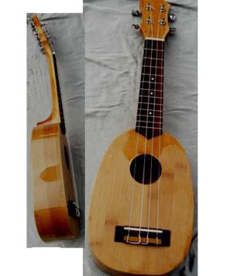 Cina Intere ukulele di legno di bambù speciali d'annata AGUL17 a forma di ellittico della chitarra delle Hawai in vendita