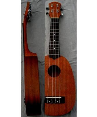 Cina Ukulele della chitarra delle Hawai del corpo di Sapele di quattro corde con la costola AGUL12 di di livello medio in vendita