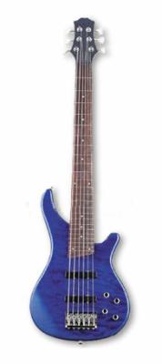 China Blue 43 Inch JB Plywood Electric Bass Guitar Bolt On Neck Guitar AGB43-JB3 for sale