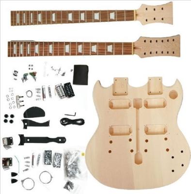 China Polished Body DIY Electric Guitar Kits for sale