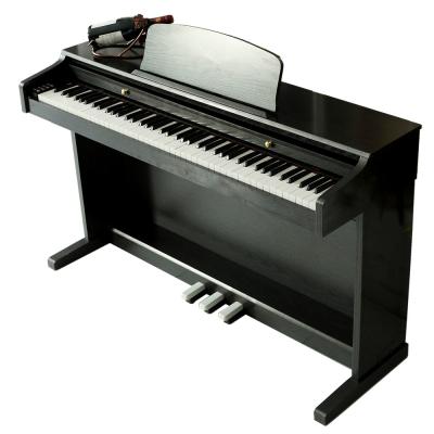 China Electronic Polished black 88 key Digital Piano With Melamine Shell for sale