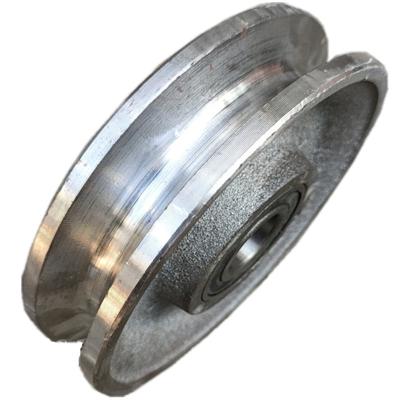 China Yes 0.5-50T Ground Fixed Wheel Fixed Pulley Bearing Various Pulley Models Pulley Pulley Block for sale