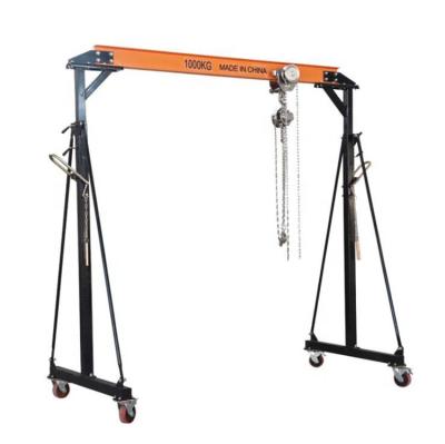 China Mobile portable gantry crane1T 2T 3T 4T 5T 6T 10T lifting gantry crane Mini Gantry Portable Crane for sale