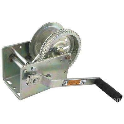 China CRANES 2000lbs Hand Winch Boat Trailer Winch With Cable for sale