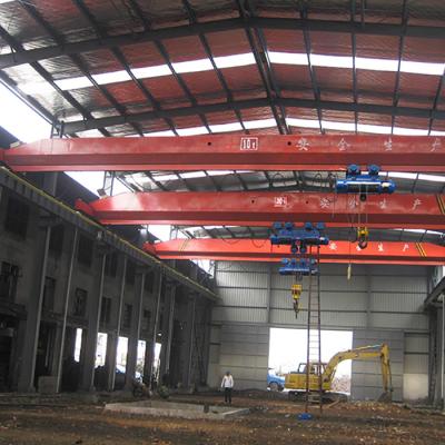 China Heavy Duty 20 Ton Bridge Crane Electromagnetic Overhead Crane For Lifting Rebar for sale