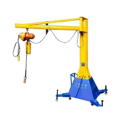 China Gantry Crane Factory Prices Mounted Floor Small Rotation Column Swing Arm Jib Cantilever Gantry Crane for sale