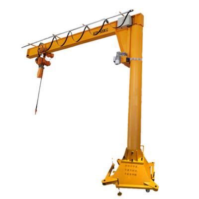 China Gantry Crane Workshop 1 2 3 5 10 Ton Floor Column Mounted Pedestal Movable Jib Crane for sale