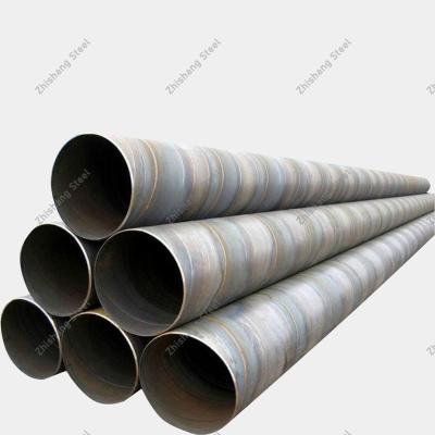 China Large Diameter Construction Pipe Frame Custom Steel Structure Liquid Pipeline Spiral Steel Hollow Tube Sleeves for sale