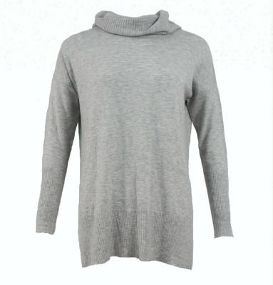 China Anti-pilling wool sweater designs for ladies with turtle neck for sale