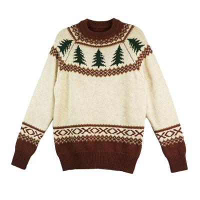 China Men's Anti-pilling Fashion Jacquard Sweater for sale