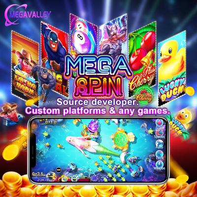 China Software Stability / Adjust Difficulty Customize Your Own Online Game Platform Fire Kirin Panda Master Mega Spin Fish App Software for sale