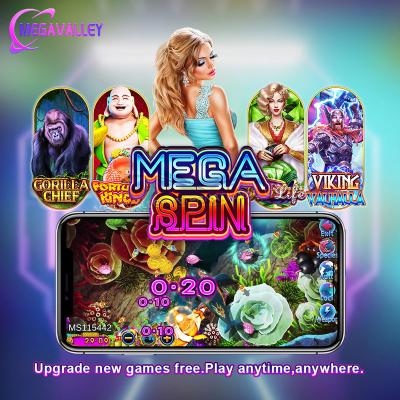 China Software Stability / Adjust Difficulty megaspin Internet Game Fish Tables Game Machine Internet Gambling Software for sale