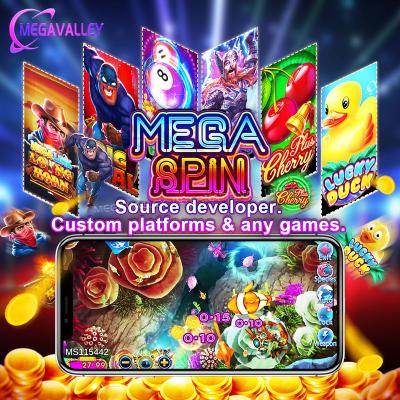 China Software Stability / Adjust Difficulty Game Software Mega Spin Skill Fish Game Rig Mobile Game App For Sale for sale