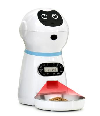 China New Automatic Wholesale Quality Automatic 3.5L Capacity Intelligent Pet Food Feeder Automatic Loading And Unloading Robot for sale