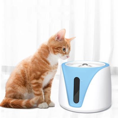 China High Quality Automatic Pet Automatic Smart Cat Water Dispenser Drinking Stations Cat Water 2.0L Indoor Water Fountain for sale