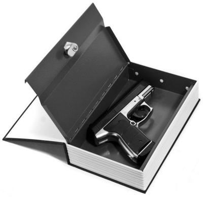 China Home Security Cash Jewelry Gun Storage Hidden Lock Key Book Safe Box for sale