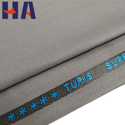 China Anti-Static Hot Selling Italy Cashmere Wool TR Suit Fabric Mens Tailoring Materials With English Selvedge for sale