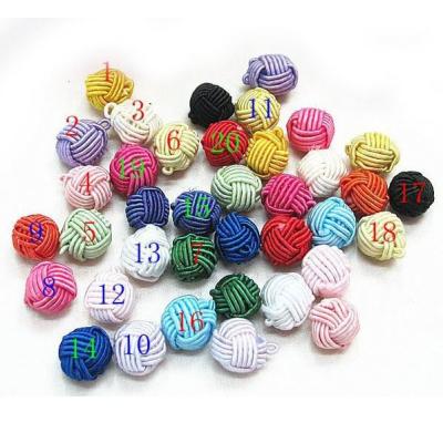 China Sustainable Handmade Beads Buttons Chinese Knot Buttons For Sale for sale