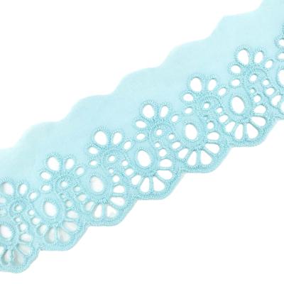 China New Arrival Cotton African Jacquard Lace Handmade Wholesale 100% Swiss Voile Lace In Switzerland for sale