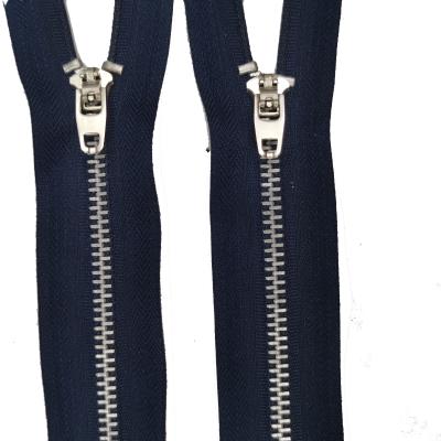 China Auto lock zipper china supplier black metal zipper nickel zipper for pants for sale