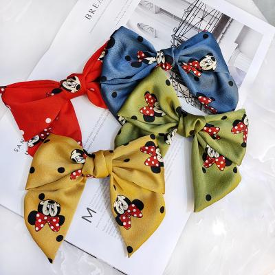 China European and American Mickey Hair Accessories Bowknot Wide-Bordered Headband Style Super Explosive Sprouting Hair Circle for sale