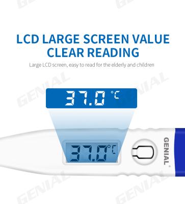 China 2021 T12L Indoor High Quality Rigid Tip Digital Thermometer Rapid Fever Test For Baby Adult In Clinical Home Office With CE for sale