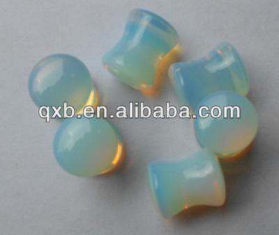 China Natural Stone Stone Ear Plugs In Body Piercing Jewelry for sale