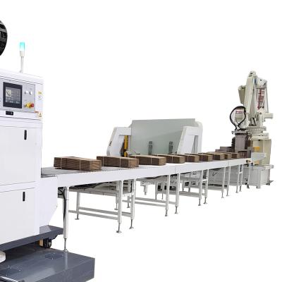 China Full Automatic Food 6 Axis Arm Robot Palletizer System For FFG Machine High Speed ​​Integrated Stapler Folder Gluer for sale