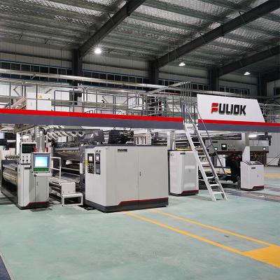 China Carton Packing Fully Automatic Corrugated Biply Cardboard Making Line Corrugated Cardboard Box China Manufacturer for sale