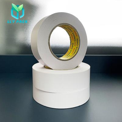 China Double Sided Tape Low MOQ Heat Resistant Heat Resistant Strong Acrylic Fabric For Corrugated Gripper Machine for sale