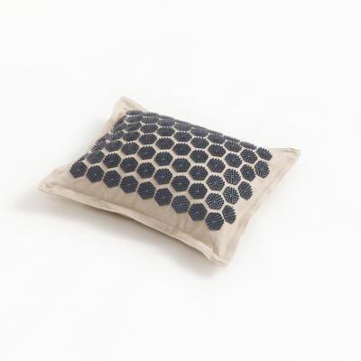 China Comfortable Healthy Acupressure Mat Pillow For Effective Neck And Back Pain Relief for sale