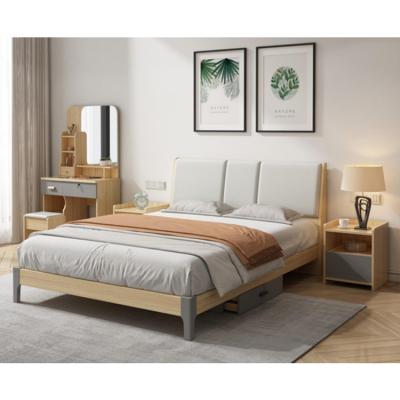 China Bed Room Modern Luxury View (Other) Home Headboard Adjustable Set Bed Room Furniture Bedroom King Size for sale