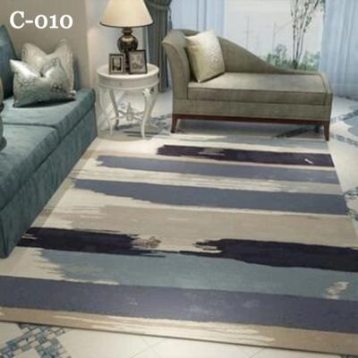 China Beautiful Pattern Printed Modern Living Room Show Carpet Living Room Blanket for sale