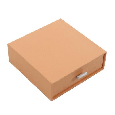 China Handmade Drawer Box Packaging Hard Rigid Cardboard Custom Printing Luxury Slip Box With Ribbon Rope Gift Box for sale