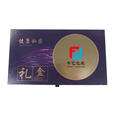 China Handmade Luxury Custom Solid Cardboard Drawer Box Paper Gift Box Skin Care Products Packaging Boxes for sale