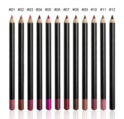 China Professional Natural Matte Waterproof Long Lasting Smooth 19 Color Lip Liner Waterproof Lip Liner for sale