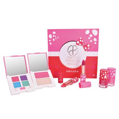 China Washable Washable Non-Toxic Natural Little Girl Makeup Set Kids Makeup Kit For Girl for sale