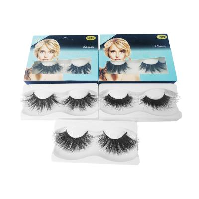 China Free Shipping Siberian Mink Lashes 3d Tapered Fluffy Strip Light And Soft Real Full Lashes 5d Wholesale 25mm Mink Eyelash Vendor for sale