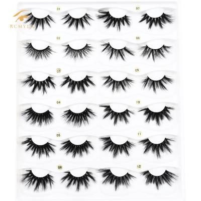 China Wholesale Light And Soft Lashes Handmade Faux Mink Eye Lashes Silk 3d Eyelashes for sale