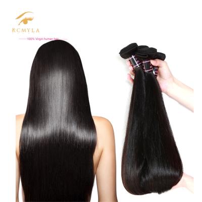 China Virgin Human Hair 100% Silk Straight Raw Indian Brazzilian Human Hair Bundles Sellers Straight Hair for sale