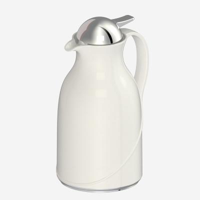 China PORTABLE European Single Type Household Plastic Portable Kettle PP Insulation Coffee Pot Press Pot for sale