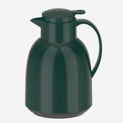 China PORTABLE Nordic modern simple drinking thermos thermos kettle 1000ml restaurant beverage, tea and coffee kettle dark green commercial gift for sale