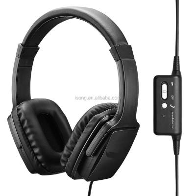 China Headband Over Ear Earmuff 85% Big Noise Canceling Headset ANC Headphones for sale