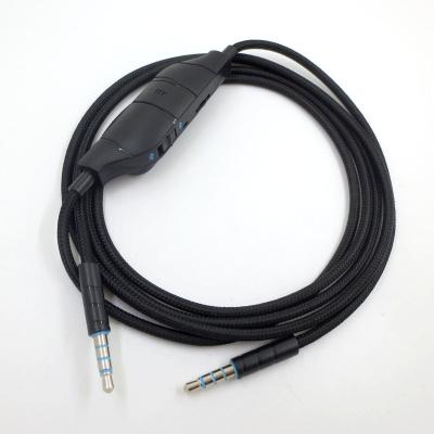 China Other 1.5M Length 3.5mm Male To Male Audio Cable For Logitech G633 With Volume/Mute for sale