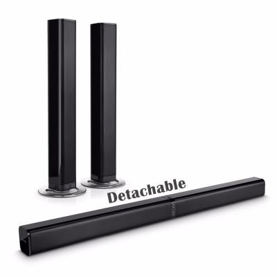 China 2017 Wireless System Hotsell 40W 2CH Optical Sound Bar Home Theater Speaker for sale