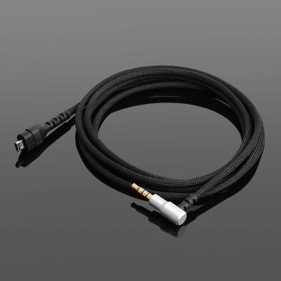 China Nylon Braided 1.5m PC Audio Cable For Arctis 3 Game 5 7 Headset for sale